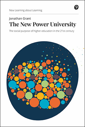 Book cover: The New Power University. The Social purpose of higher education in the 21st century