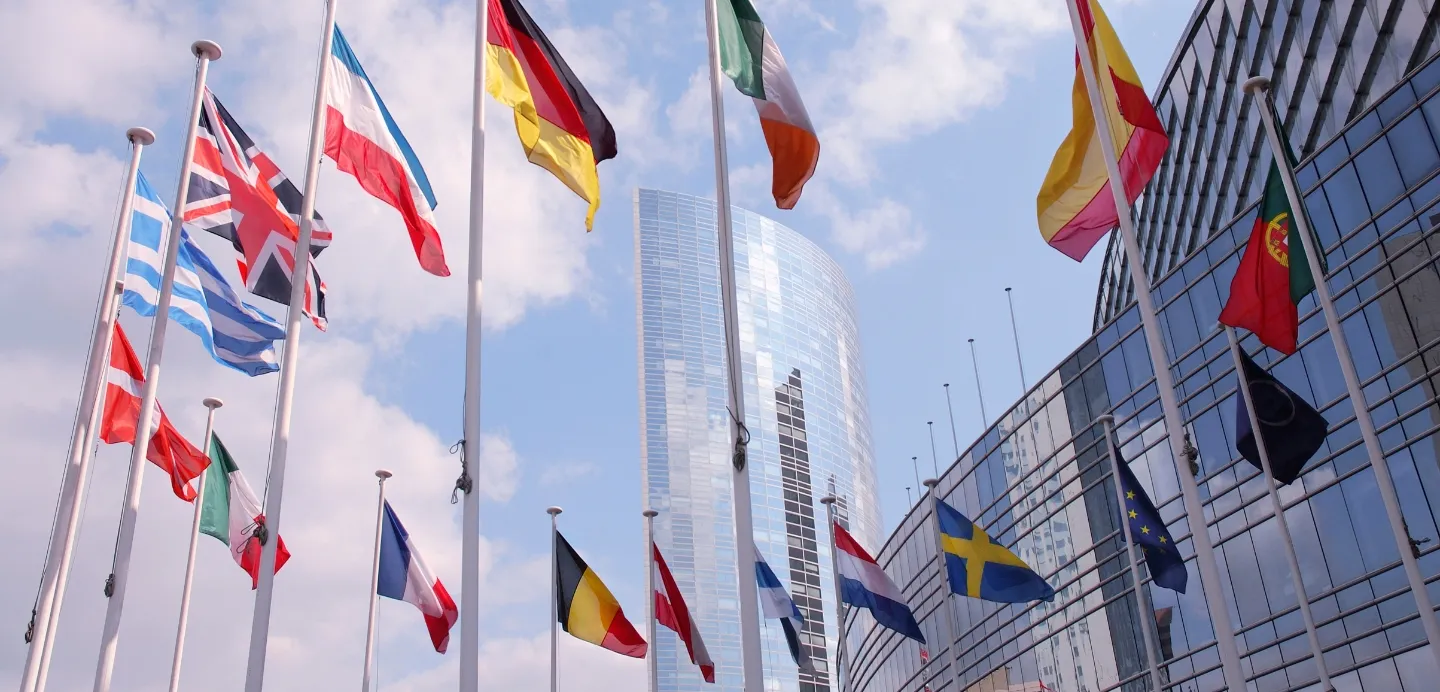 Flags ofEuropean countries