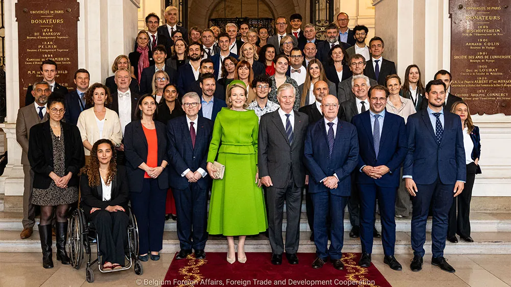 Group photo: Belgian state visit to France, 2024