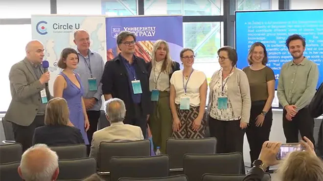 Group photo: Winners of the ICUP 2023