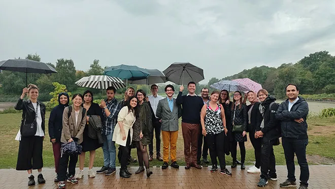 Group photo from sandpits in 2022