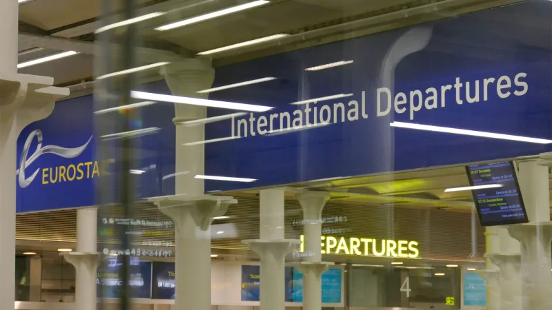 Eurostar International Departures London