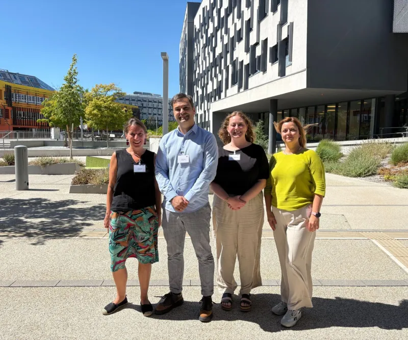 Circle U. representatives at the EUI Research and Practice Symposium. Credits: Audrey Sullivan-Reilly