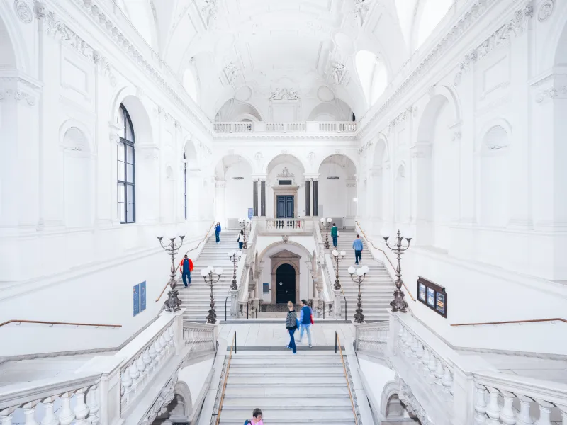 University of Vienna Philosophy Stairs