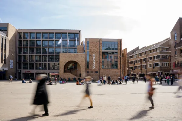 Place de l'Universit&eacute;, Louvain-la-Neuve Campus, UCLouvain