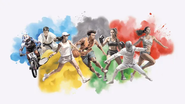 Paris Olympics 2024 drawing