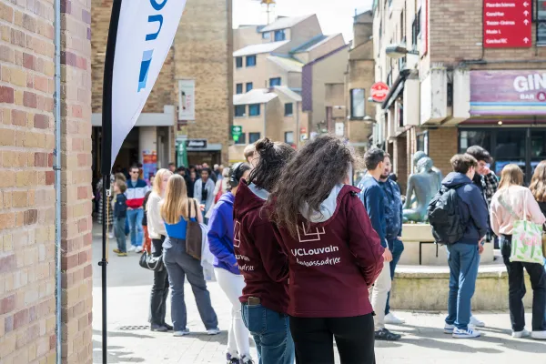 Street in Louvain-la-neuve