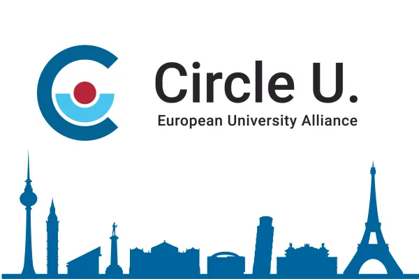 Circle U. Logo and Skyline